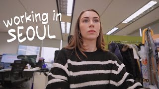 WORKING IN SEOUL 👩🏼‍💻 real office tour  korean company culture vlog [upl. by Love]