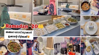 🌙Ramadan 20😍ഇക്കാൻ്റെ വീട്ടിലേക്ക് Ifthar Party vlogThalasseryChicken Dum BiryaniEasy milkcake [upl. by Einavoj994]