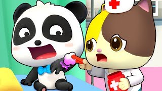 Baby Panda is afraid of Doctor  Kids Cartoon  Baby Cartoon  Doctor Cartoon  Baby Video  BabyBus [upl. by Sewell]