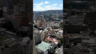 Vista de Caracas desde la Torre La Previsora Plaza Venezuela Caracas [upl. by Amehr]