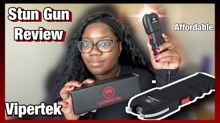 Stun Gun Review  Vipertek VT9891 [upl. by Annoyk]