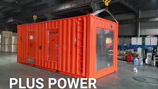 1000kVA Diesel Generator set in 20FT Container [upl. by Ahsiruam]