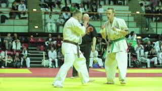 Coupe de France de Karaté Kyokushinkai  finale Senior 70kg [upl. by Anatniuq564]