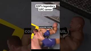 GSPs legendary UFC career ufc mma boxing [upl. by Dnalyag295]