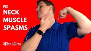 fix neck muscles spasms [upl. by Lourie]