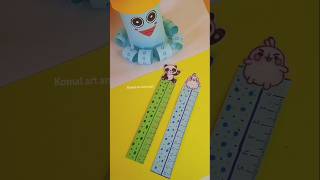 Diy paper scale 😱😍 school craft ideas youtubeshorts craft school [upl. by Prudi]