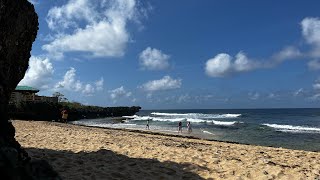 BOLINAO White sand Beach Pangasinan in 4k video [upl. by Yeroc209]