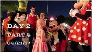 Surrounded by characters on Main Street  Disneyland vlog 21 [upl. by Popelka]