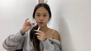 Doing ASMR at 12AM  low quality mini mic asmr 🤪 [upl. by Etnohc]