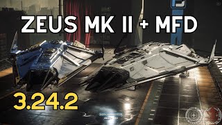 Star Citizen  ZEUS MK2  MFD  3242 [upl. by Kennedy497]