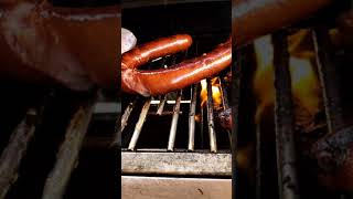 Grilling Hillshire Farm Polska Kielbasa Smoked Sausage Rope  14 Oz [upl. by Ahsitul876]