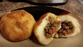 Como hacer Rellenos de Papas O Papas Rellenas de Carne [upl. by Burck]