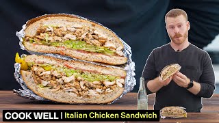 This spicy Italian Chicken Sandwich always hits the spot [upl. by Ener]