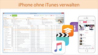 iPhone ohne iTunes verwalten mit der kostenlosen iTunes Alternative [upl. by Onil63]