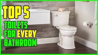 TOP 5 Best Toilets for Every Bathroom 2023 [upl. by Maupin]