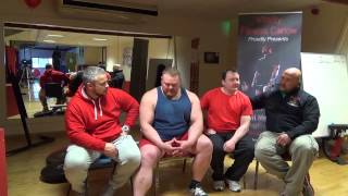 Benedikt Magnússon interview Viatality Fitness Carlow May 2014 [upl. by Prebo]