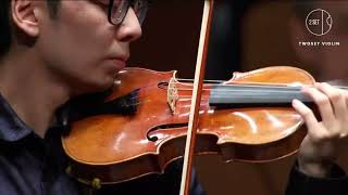 Mendelssohn  Violin Concerto in E Minor Brett Yang Singapore Symphony Orchestra [upl. by Anaeli]