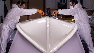 Rolling Epifanes Polyurethane Gloss Topcoat  Healey Boat Restoration Part 8 [upl. by Dynah534]