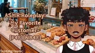 ASMR Roleplay Flirty Barista wants to ask you something Bad at Flirting Pining F4F [upl. by Recor394]