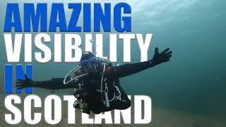 Amazing VISIBILITY in SCOTLAND Scuba Diving Twin Piers in Loch Long  Ep 125 [upl. by Ayat]