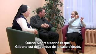 interview de Gilberte Degeimbre voyante des apparitions de Beauraing soustitrée en français [upl. by Enia12]