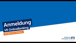 VR OnlineBanking Anmeldung [upl. by Keene]