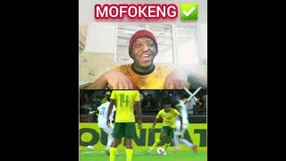 BAFANA BAFANA 22 UGANDA RELEBOGELE MOFOKENG SKILLS FOR SOUTH AFRICA AFCON [upl. by Waxler76]