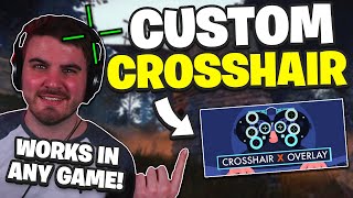 How To Get a CROSSHAIR in RUST Crosshair X Application Review [upl. by Rochester]