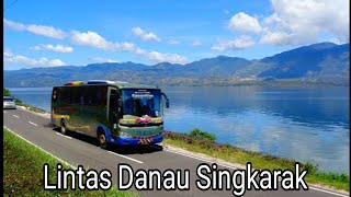 als 41 ngeblong bus Selamet di danau Singkarak [upl. by Dyol]