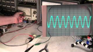 LC Resonance Oscilloscope Demo [upl. by Plume618]