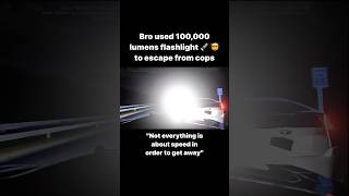 BRO USED 100k lumen flashlights 🔦 [upl. by Wildee869]