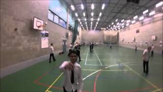 Altrincham College of Arts Dodgeball Video January 2016 [upl. by Shelburne]