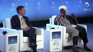 WPC 2021  Aminata Touré  Plenary session 2 World PoliticalEconomic Outlook After the Pandemic [upl. by Kciredec350]