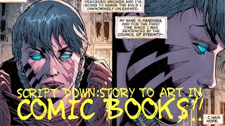 SCRIPT DOWN STORY TO ART IN COMIC BOOKS [upl. by Eeb]