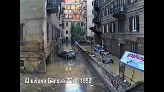 🏴󠁧󠁢󠁥󠁮󠁧󠁿 Alluvione Genova 1992 🇮🇹 [upl. by Geiger]