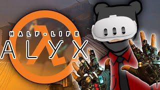 Continuing HalfLife Alyx for the first time Part 3 [upl. by Rihaz]