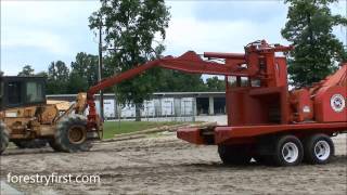 1993 Morbark 3036 Drum Chipper at Forestry First [upl. by Braun17]