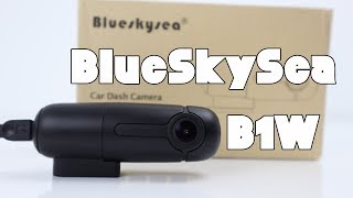 BlueSkySea B1W Dashcam Review [upl. by Schulman]