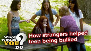 How strangers helped teen being bullied  WWYD [upl. by Enyaj]