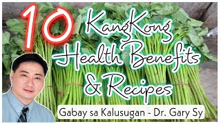 10 Health Benefits of Kangkong  Dr Gary Sy [upl. by Ynelram]