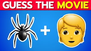 Guess the MOVIE by Emoji 🎬🍿 Movie Quiz [upl. by Clemmie]