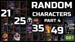 ⚡ Playing UCN with RANDOM CHARACTERS ⚡ Part 4 ⚡ Random Number Challenge [upl. by Leblanc941]