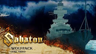 SABATON  Wolfpack Official Lyric Video [upl. by Woolcott]