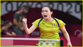 🏓石川佳純さんの『中国語インタビュー』に視聴者驚き…卓球女子の中国選手から笑顔引き出し、最後はハイタッチ「めちゃ仲良し」【パリオリンピック】👀 [upl. by Inan]