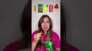 Big or Small challenge 😂 Sour lemon gum or small nachos box 🧐 shorts Best video by Hmelkofm [upl. by Dynah15]