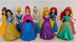 Elsa Doll Dress Transformation  DIY Miniature Ideas for Barbie Wig Dress Faceup and More [upl. by Dan]