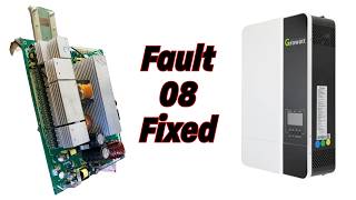 Growatt SPF5000es Fault 08 is now fixed [upl. by Bartie908]