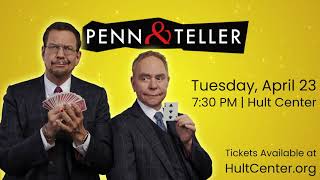 Penn amp Teller  April 23  Hult Center [upl. by Ahsineg]