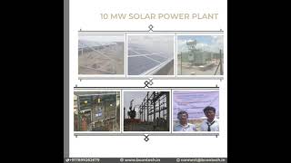 ☀️ Project Highlight 10 MW Solar Power Project at Rangenahalli 🌿 [upl. by Primaveria]