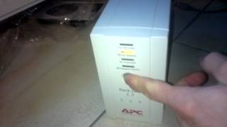 Problem z APC UPS CS 500 [upl. by Walke]